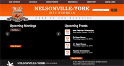 Desktop Screenshot of nelsonville-york.k12.oh.us