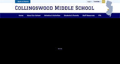 Desktop Screenshot of ms.collingswood.k12.nj.us