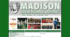 Desktop Screenshot of madison-richland.k12.oh.us