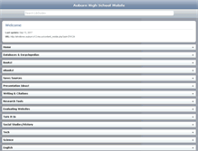 Tablet Screenshot of ahslibrary.auburn.k12.ma.us