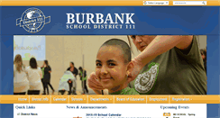 Desktop Screenshot of burbank.k12.il.us