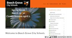 Desktop Screenshot of bgcs.k12.in.us