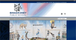 Desktop Screenshot of binger-oney.k12.ok.us