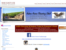Tablet Screenshot of andrewave.naugatuck.k12.ct.us