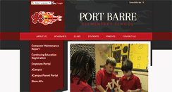 Desktop Screenshot of portbarreelem.slp.k12.la.us