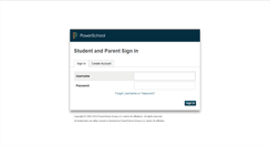 Desktop Screenshot of powerschool.cameron.k12.wi.us