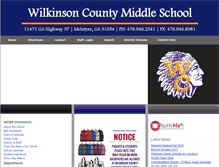 Tablet Screenshot of ms.wilkinson.k12.ga.us