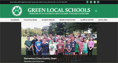 Desktop Screenshot of green.k12.oh.us