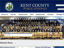 Tablet Screenshot of kent.k12.md.us