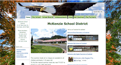 Desktop Screenshot of mckenzie.k12.or.us