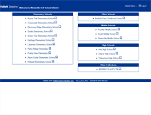 Tablet Screenshot of destiny.wentzville.k12.mo.us