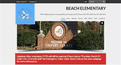 Desktop Screenshot of besweb.calvertnet.k12.md.us