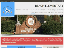 Tablet Screenshot of besweb.calvertnet.k12.md.us