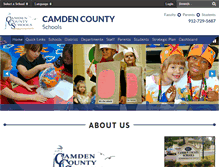 Tablet Screenshot of camden.k12.ga.us