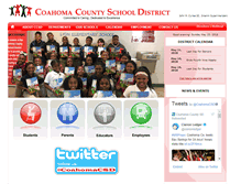 Tablet Screenshot of coahoma.k12.ms.us