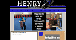 Desktop Screenshot of henry.k12.sd.us