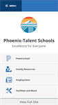 Mobile Screenshot of phoenix.k12.or.us