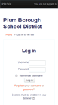 Mobile Screenshot of moodle.pbsd.k12.pa.us
