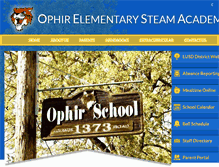 Tablet Screenshot of ophir.loomis-usd.k12.ca.us