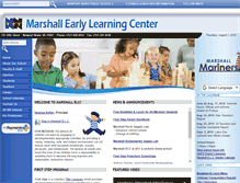 Tablet Screenshot of marshall.nn.k12.va.us