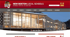 Desktop Screenshot of newboston.k12.oh.us