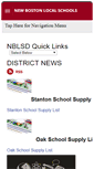 Mobile Screenshot of newboston.k12.oh.us