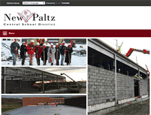 Tablet Screenshot of newpaltz.k12.ny.us