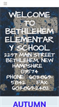 Mobile Screenshot of bethlehem.k12.nh.us
