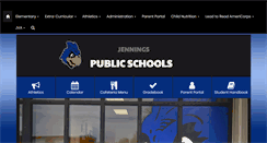 Desktop Screenshot of jennings.k12.ok.us