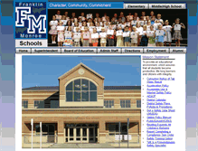 Tablet Screenshot of franklin-monroe.k12.oh.us
