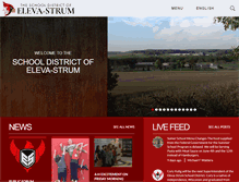 Tablet Screenshot of esschools.k12.wi.us