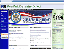 Tablet Screenshot of deerpark.nn.k12.va.us