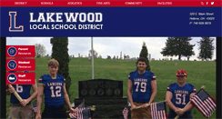 Desktop Screenshot of lakewoodlocal.k12.oh.us