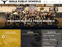 Tablet Screenshot of inola.k12.ok.us