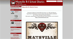 Desktop Screenshot of maysville.k12.mo.us