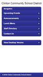 Mobile Screenshot of clinton.k12.wi.us
