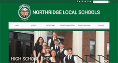 Desktop Screenshot of northridge.k12.oh.us