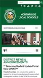 Mobile Screenshot of northridge.k12.oh.us