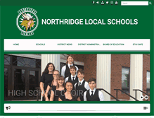 Tablet Screenshot of northridge.k12.oh.us