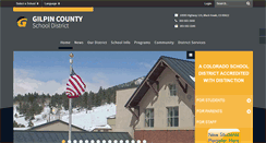 Desktop Screenshot of gilpin.k12.co.us