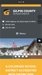 Mobile Screenshot of gilpin.k12.co.us