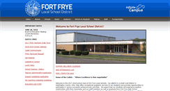 Desktop Screenshot of fortfrye.k12.oh.us