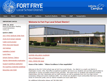 Tablet Screenshot of fortfrye.k12.oh.us
