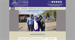 Desktop Screenshot of lafarge.k12.wi.us