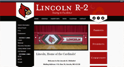 Desktop Screenshot of lincoln.k12.mo.us