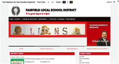Desktop Screenshot of fairfield-highland.k12.oh.us