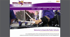 Desktop Screenshot of greenville.k12.mi.us