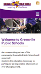 Mobile Screenshot of greenville.k12.mi.us
