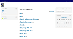 Desktop Screenshot of moodle.archbold.k12.oh.us