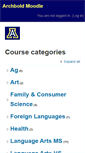 Mobile Screenshot of moodle.archbold.k12.oh.us